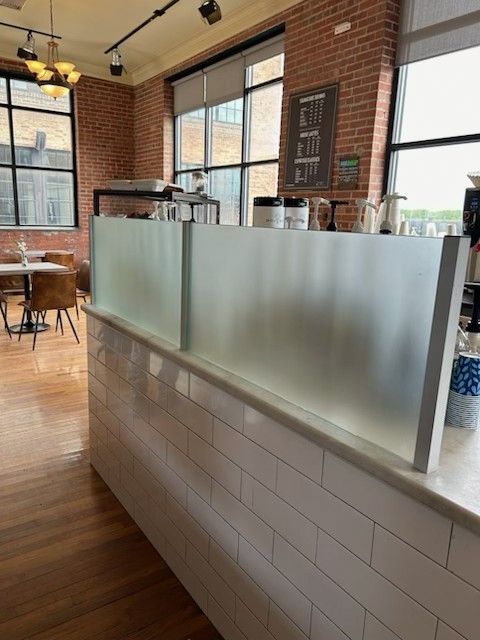 Coffee Crossing storefront glass