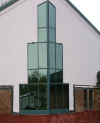 Eastside Christian Church glass work